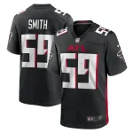 Men's Atlanta Falcons Andre Smith Black Game Jersey