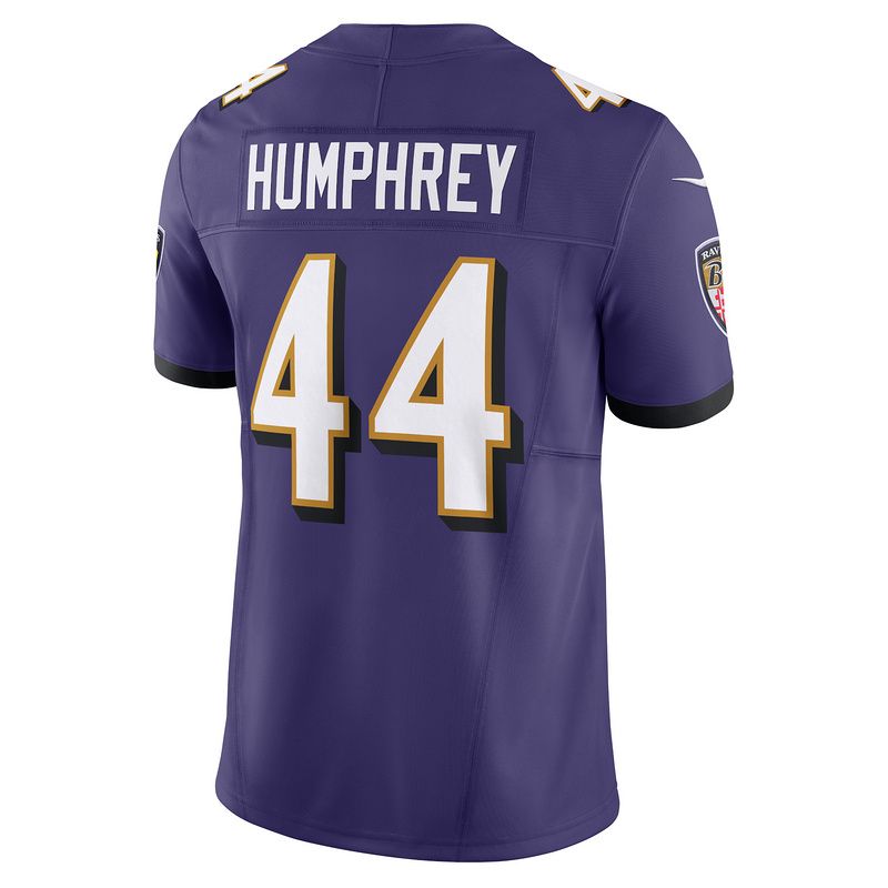 Men's Baltimore Ravens Marlon Humphrey Purple Vapor F.U.S.E. Limited Jersey