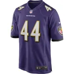 Men's Baltimore Ravens Marlon Humphrey Purple Game Jersey