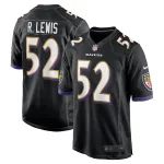 Men's Baltimore Ravens Ray Lewis Black Retired Player Jersey