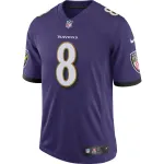 Men's Baltimore Ravens Lamar Jackson Purple Speed Machine Limited Jersey