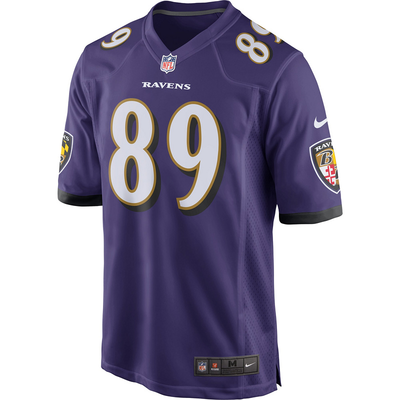 Men's Baltimore Ravens Mark Andrews Purple Game Jersey