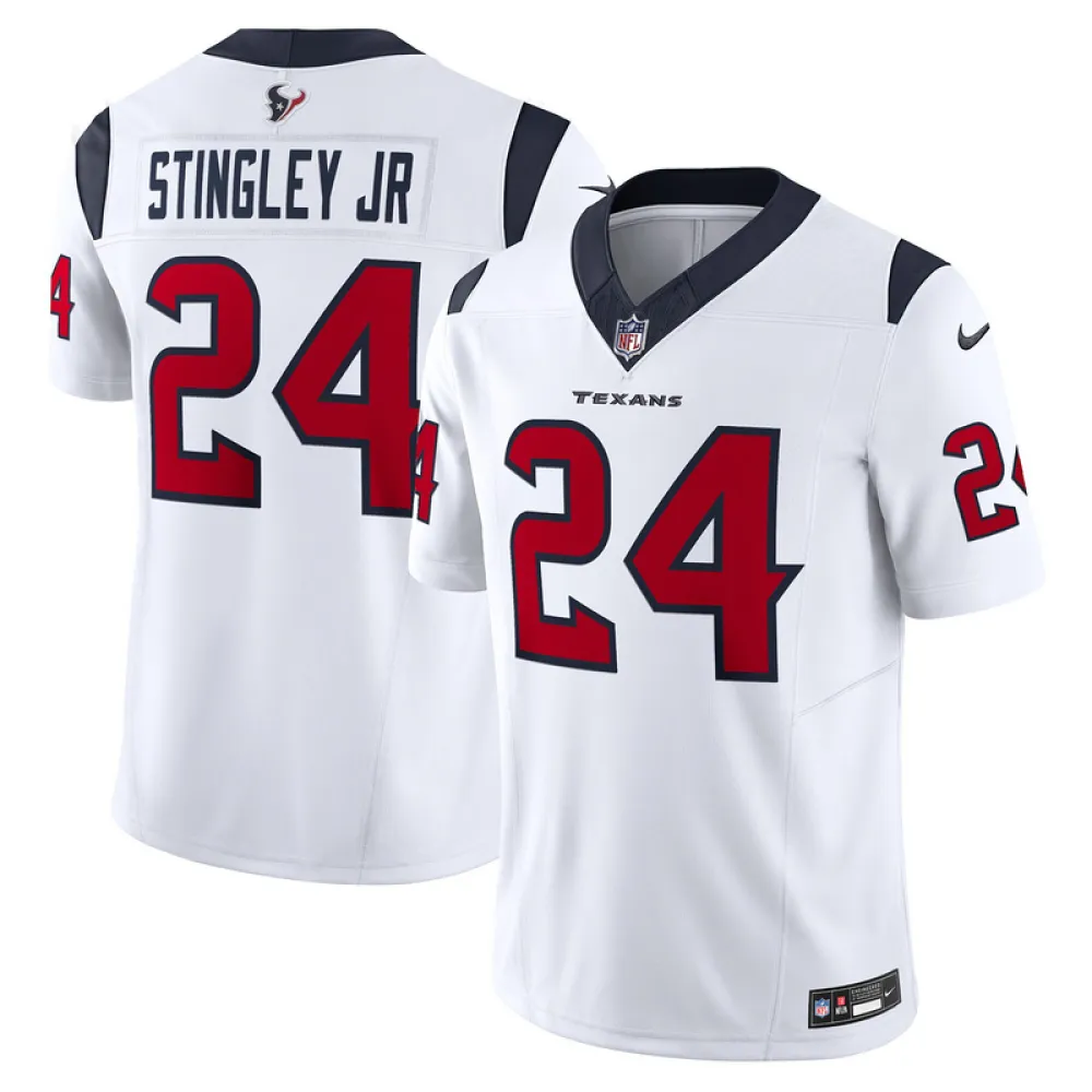 Men's Houston Texans Derek Stingley Jr. White Vapor F.U.S.E. Limited Jersey