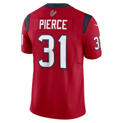 Men's Houston Texans Dameon Pierce Red Vapor F.U.S.E. Limited Jersey 02