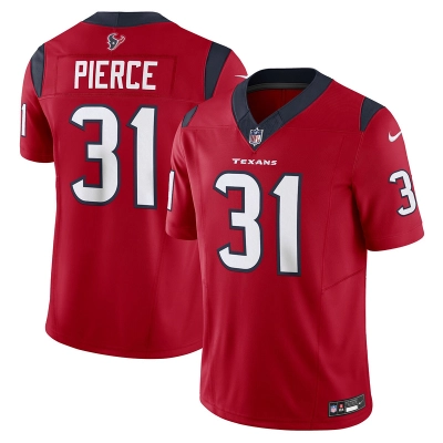 Men's Houston Texans Dameon Pierce Red Vapor F.U.S.E. Limited Jersey 01