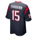 Men's Houston Texans Ka'imi Fairbairn Navy Team Game Jersey