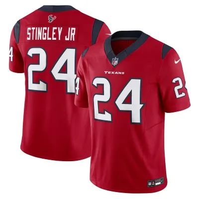 Men's Houston Texans Derek Stingley Jr. Red Vapor F.U.S.E. Limited Jersey 01