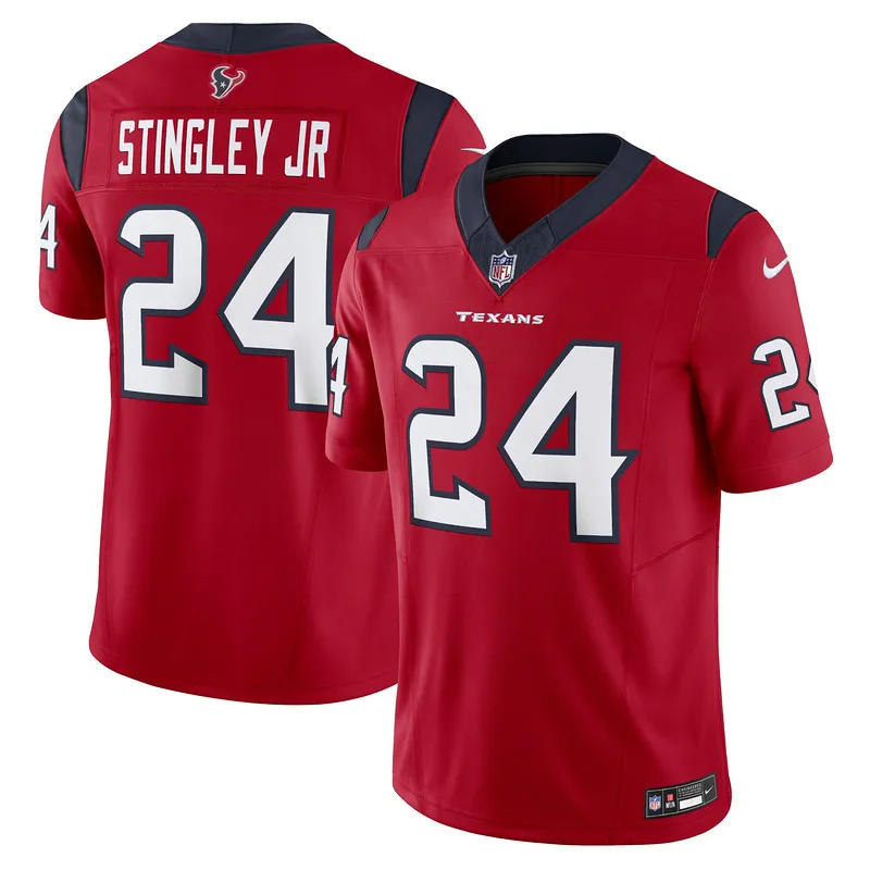 Men's Houston Texans Derek Stingley Jr. Red Vapor F.U.S.E. Limited Jersey