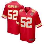 Men's Kansas City Chiefs Creed Humphrey Red Game Jersey