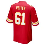 Men's Kansas City Chiefs Austin Reiter Red Game Player Jersey