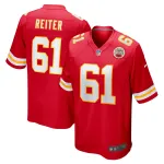 Men's Kansas City Chiefs Austin Reiter Red Game Player Jersey