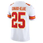 Men's Kansas City Chiefs Clyde Edwards-Helaire White Vapor Limited Jersey