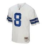 Men's Dallas Cowboys Troy Aikman White Legacy Replica Jersey