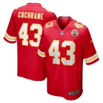 Men's Kansas City Chiefs Jack Cochrane Red Game Player Jersey