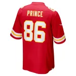 Men's Kansas City Chiefs Gerrit Prince Red Team Game Jersey
