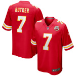 Men's Kansas City Chiefs Harrison Butker Red Game Jersey