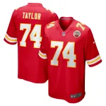 Men's Kansas City Chiefs Jawaan Taylor Red Game Player Jersey