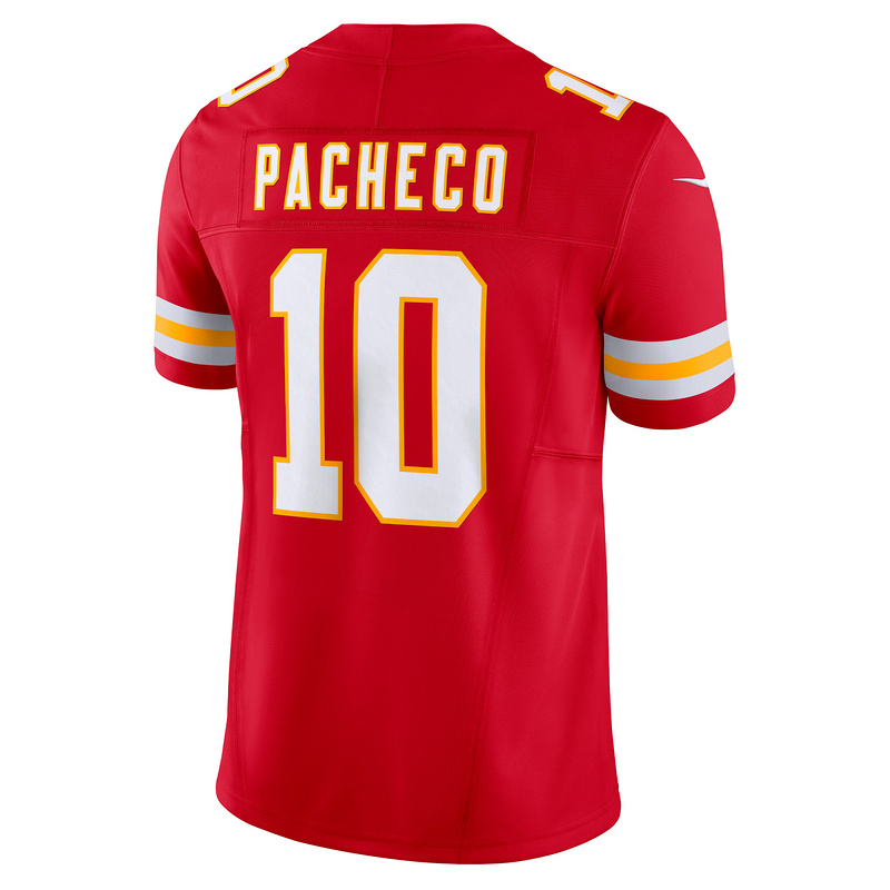 Men's Kansas City Chiefs Isiah Pacheco Red Vapor F.U.S.E. Limited Jersey
