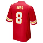Men's Kansas City Chiefs Justyn Ross Red Home Game Player Jersey