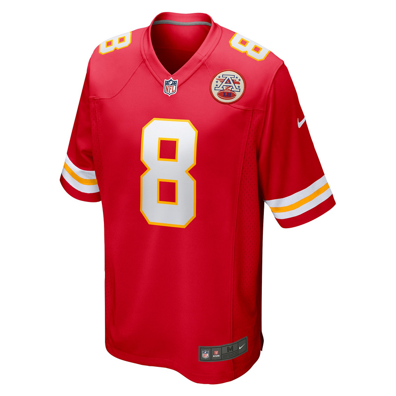 Men's Kansas City Chiefs Justyn Ross Red Home Game Player Jersey