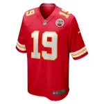 Men's Kansas City Chiefs Kadarius Toney Red Game Player Jersey