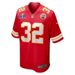 Men's Kansas City Chiefs Nick Bolton Red Super Bowl LVIII Game Jersey