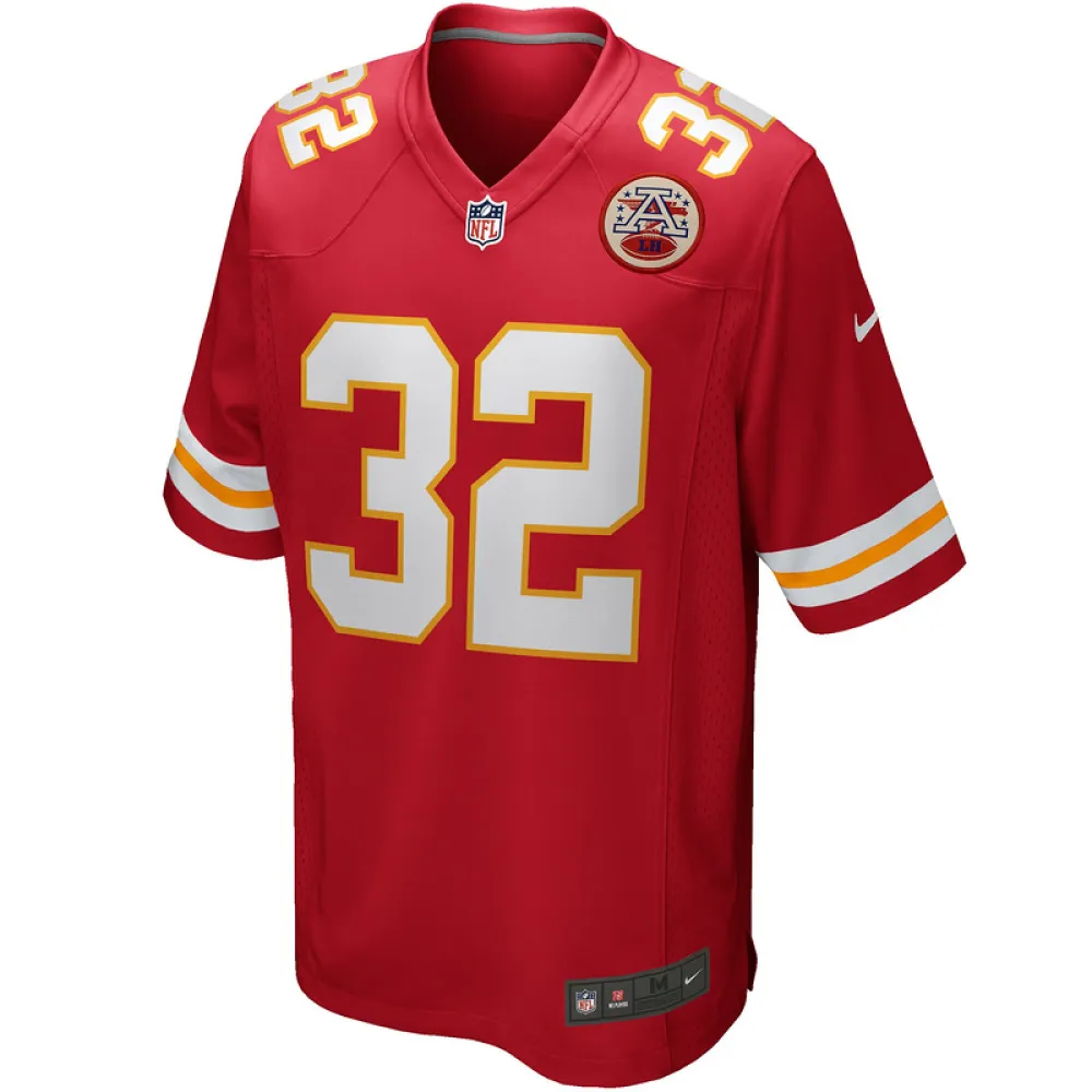 Men's Kansas City Chiefs Marcus Allen Red Game Retired Player Jersey