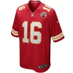 Men's Kansas City Chiefs Len Dawson Red Game Retired Player Jersey