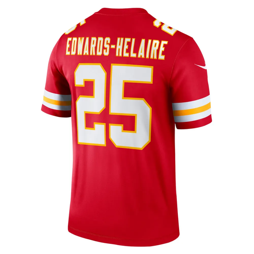 Men's Kansas City Chiefs Clyde Edwards-Helaire Red Legend Jersey