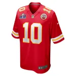 Men's Kansas City Chiefs Isiah Pacheco Red Super Bowl LVIII Game Jersey