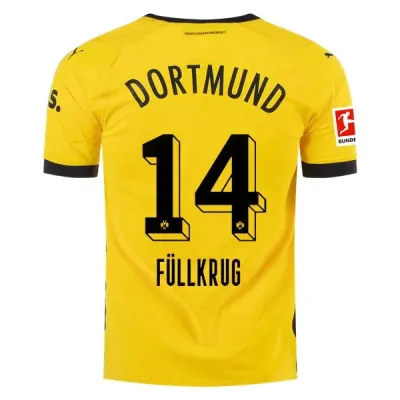 Bundesliga Men's Fullkrug Borussia Dortmund Home Jersey 23/24 01