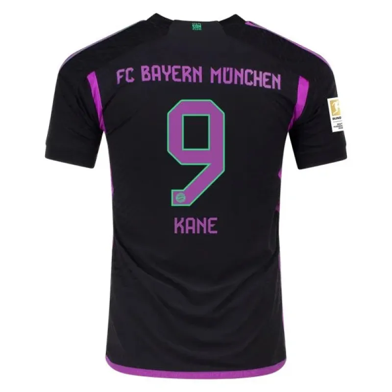 Bundesliga Men's Kane Bayern Munich Away Jersey 23/24
