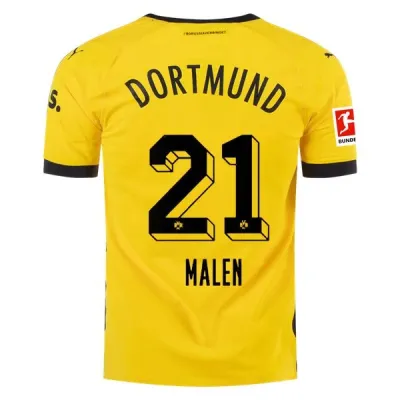 Bundesliga Men's Malen Borussia Dortmund Home Jersey 23/24 01