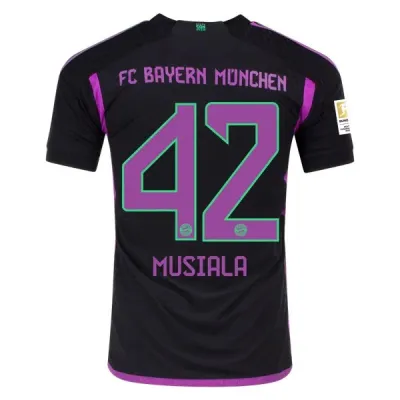 Bundesliga Men's Musiala Bayern Munich Away Jersey 23/24 01