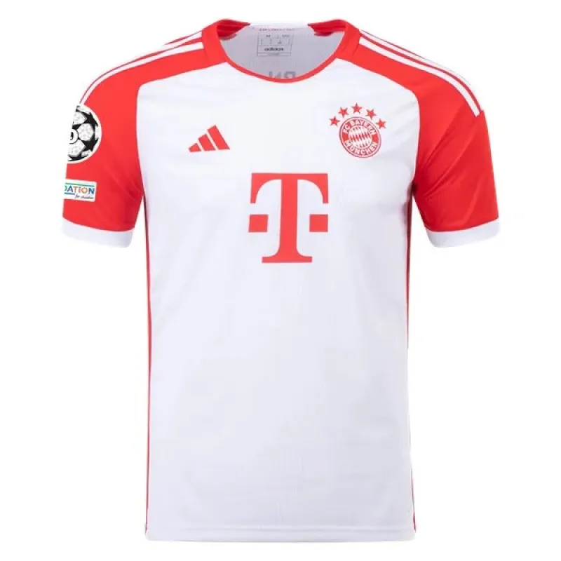 Bundesliga Men's Replica Bayern Munich Home Jersey 23/24 - UCL