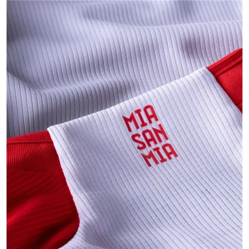 Bundesliga Men's Replica Bayern Munich Long Sleeve Home Jersey 23/24