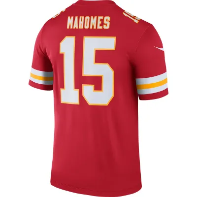 Men's Kansas City Chiefs Patrick Mahomes Red Legend Jersey 02