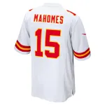 Men's Kansas City Chiefs Patrick Mahomes White Game Jersey