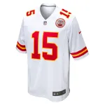 Men's Kansas City Chiefs Patrick Mahomes White Game Jersey