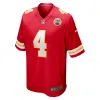Men's Kansas City Chiefs Rashee Rice Red Game Jersey
