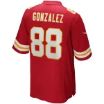 Men's Kansas City Chiefs Tony Gonzalez Red Game Retired Player Jersey