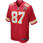 Men's Kansas City Chiefs Travis Kelce Red Game Jersey