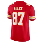 Men's Kansas City Chiefs Travis Kelce Red Vapor F.U.S.E. Limited Jersey
