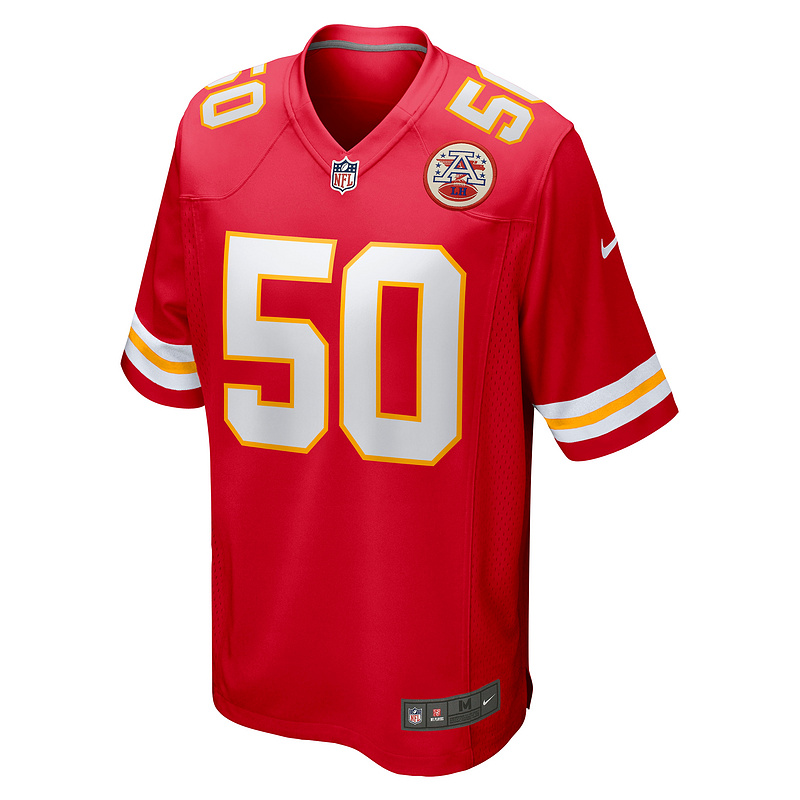 Men's Kansas City Chiefs Willie Gay Red Game Jersey