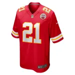 Men's Kansas City Chiefs Trent McDuffie Red Player Game Jersey