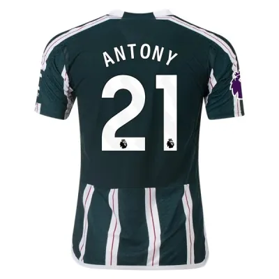 Premier League Men's Replica Antony Manchester United Away Jersey 23/24 01