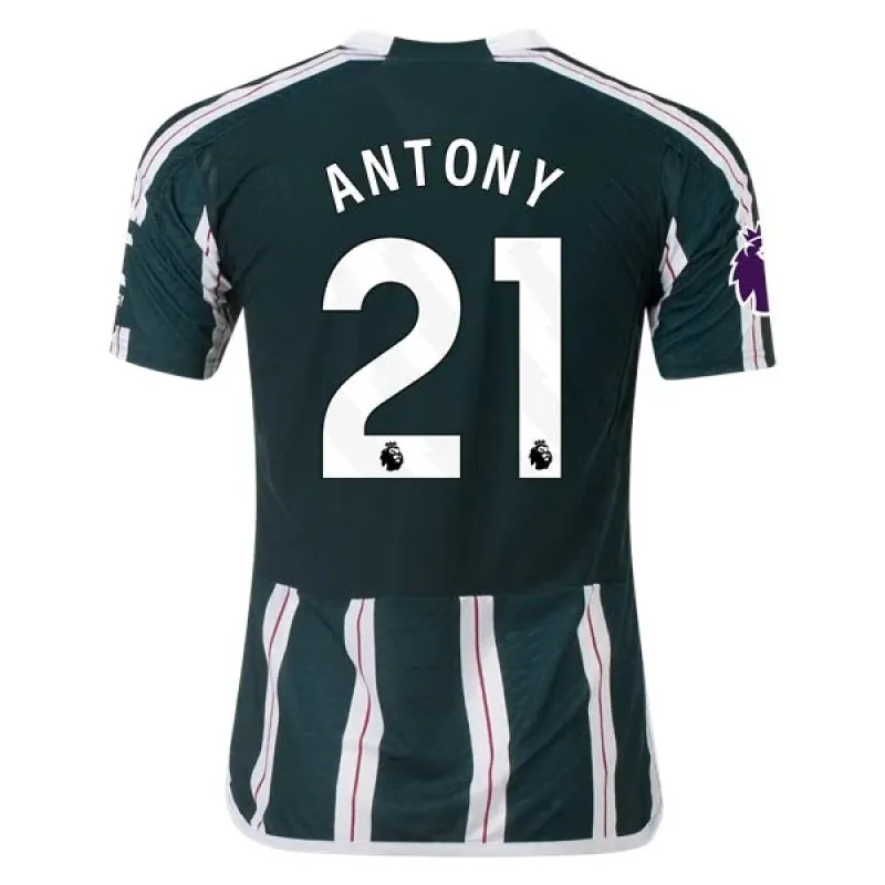 Premier League Men's Replica Antony Manchester United Away Jersey 23/24