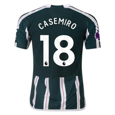 Premier League Casemiro Manchester United Away Jersey 23/24 01