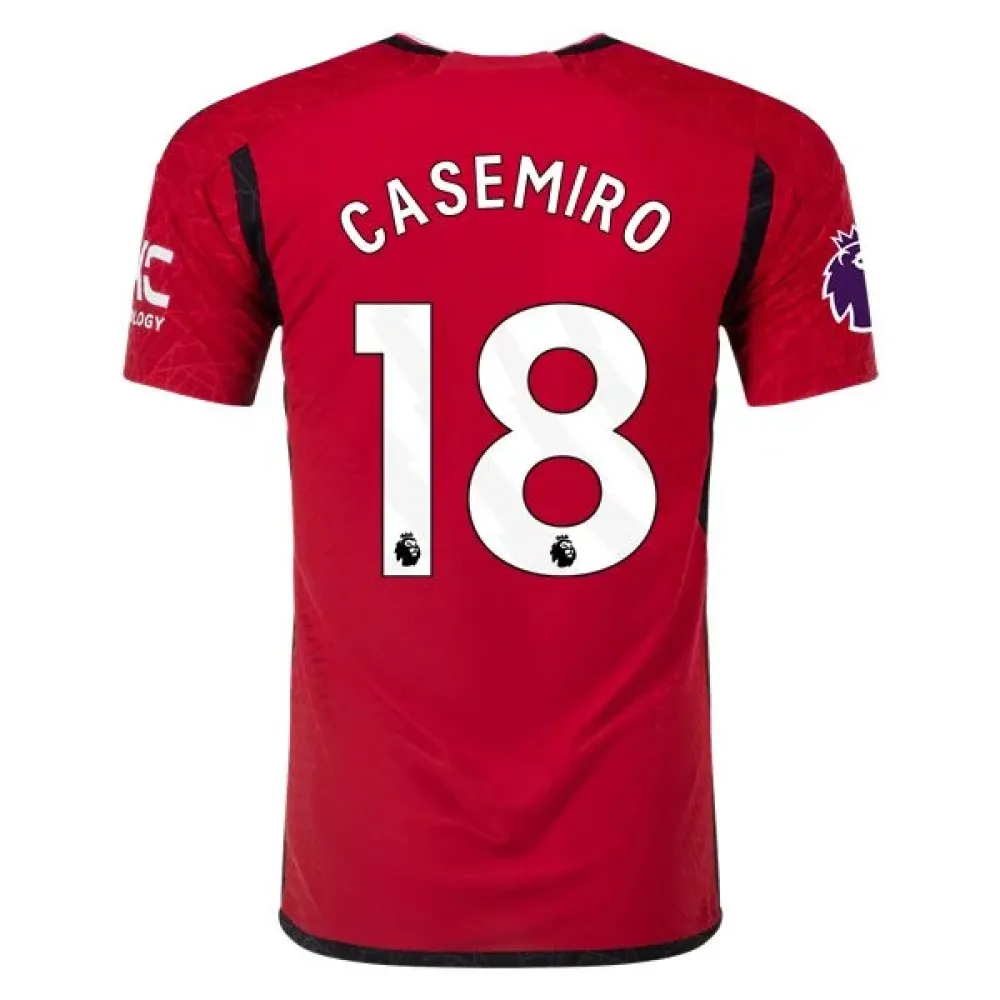Premier League Casemiro Manchester United Home Jersey 23/24