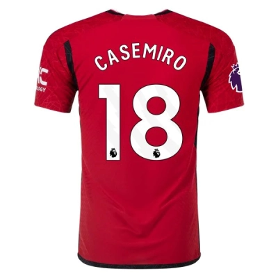 Premier League Casemiro Manchester United Home Jersey 23/24 01
